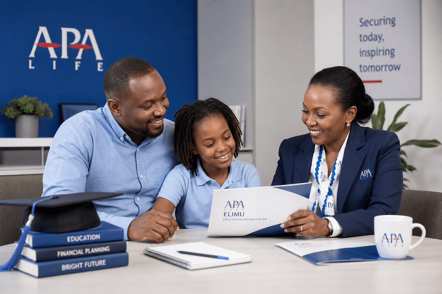 Parent and child planning education with APA Life advisor