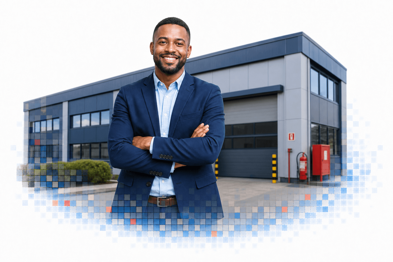 Business owner protected by APA fire insurance