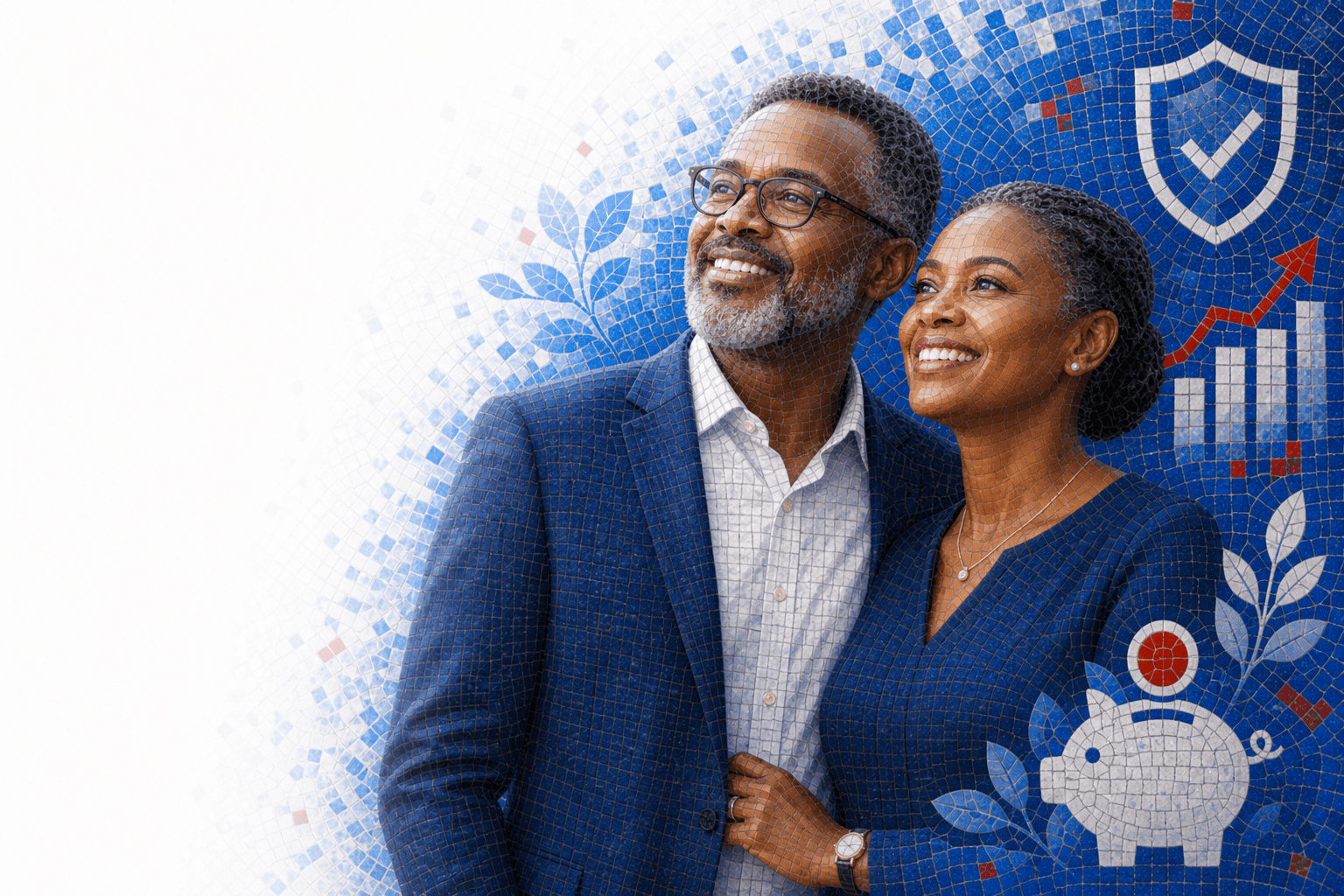 Professional planning retirement mosaic illustrating APA Individual Pension Plan