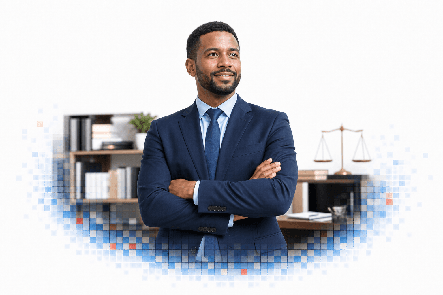 Business professional protected by APA liability insurance